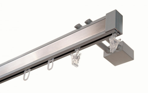 Karnisz apartamentowy pojedynczy ścienny